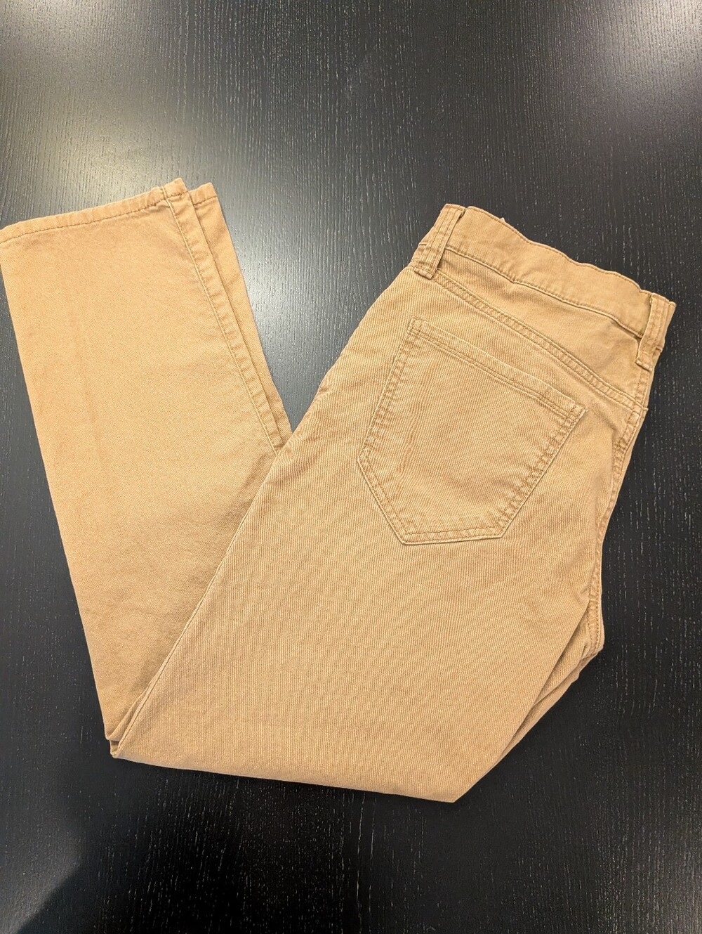Men's Tan Jeans - Classic Straight Fit - Picture 2 of 10